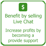 Benefit by selling live chat, Thakur International