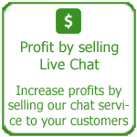 Profit by selling live chat, Thakur International