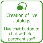 Creation of live catalogs, Thakiur International